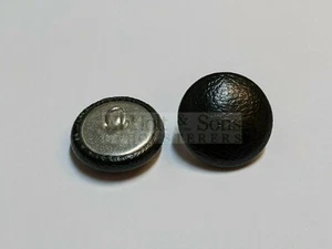 Upholstery Buttons - 20mm Black - Eye/Hook/Prong/Nail/Pivot/Washer/Dura Snap - Picture 1 of 16