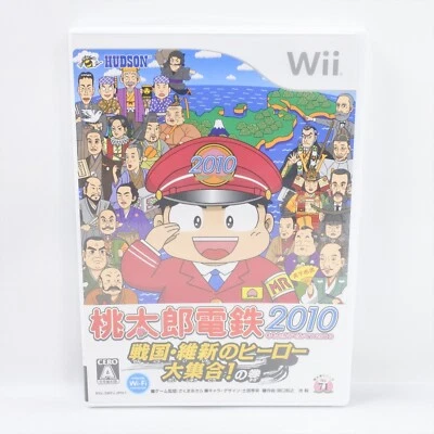  MOMOTARO DENTETSU 2010 Peach Boy Brand NEW Wii NIintendo JP System 8108  - Image 1 of 4