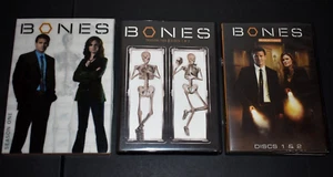 Bones DVD Set Collection Season 1- 3 Lot Episode Series TV Show - Picture 1 of 8