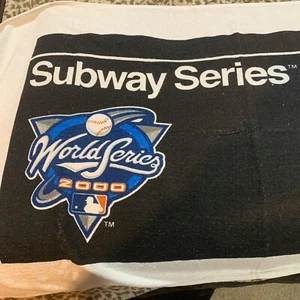 Vintage Brand New 2000 World Series Subway Series Beach Towel New without tags - Picture 1 of 2