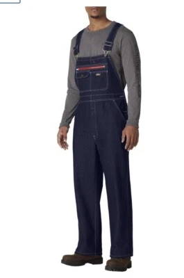 Dickies мужской нагрудник общий размер большой (обычный) темно-синий новый с Ярлыками. Бесплатная доставка - Изображение 1 из 4