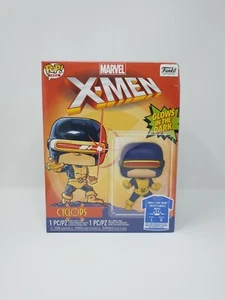 Funko Pop Tees Vinyl - X-Men Cyclops GITD T-Shirt Large First Appearance Marvel - Picture 1 of 6