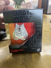 NEW SEALED Hasbro Star Wars  17 The Black Series Titanium Series Snowspeeder