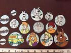 Scooby-Doo  Fabric Iron Ons Appliques Mystery Machine Fred Shaggy  ( style #1)