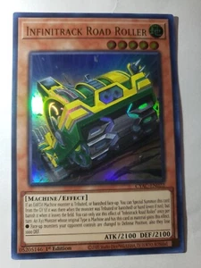 Yu-Gi-Oh! Juego de cartas coleccionables Infinitrack Road Roller Cyberstorm Access CYAC-EN022 1er... - Imagen 1 de 2