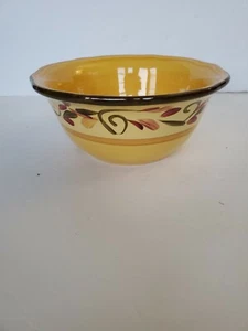 Tazón de repuesto para ensalada de ensalada de uvas moradas Gibson Everyday China Vines - Imagen 1 de 7