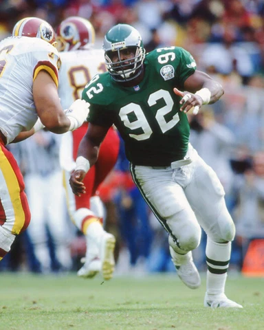 Philadelphia Eagles REGGIE WHITE Glossy 8x10 Photo Football Print Poster HOF 06 Cover