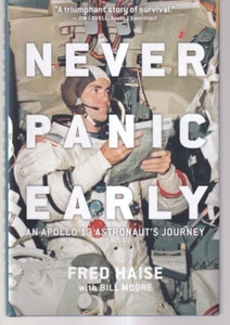 NEVER PANIC EARLY: by Fred Haise with Bill Moore (2022 Hardcover){B9} - Foto 1 di 3