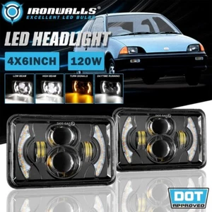 2Pcs LED Headlights Hi-Lo DRL Turn Signal Lamp for Chevrolet S10 Blazer 1995-97 - Picture 1 of 12