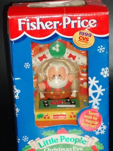 FISHER PRICE 1999 CVS Little People CHRISTMAS EVE NIB - Picture 1 of 8