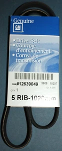 Genuine GM 12639049 OEM 2009 2010 Pontiac G6 2.4L Serpentine Belt NOS - Bild 1 von 1