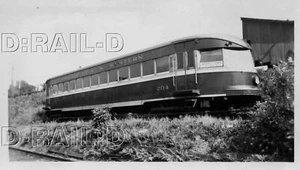 9D553 RP 1949 PHILADELPHIA & WESTERN RAILWAY CAR #204 69th STREET YARD - Picture 1 of 1