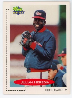 1991 Classic Best Minor League Julian Heredia #444 - Image 1 of 2