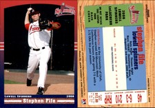 Stephen Fife 2008 Grandstand Lowell Spinners #NNO Card *AutographDen*