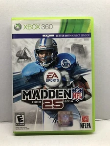Madden NFL 25 (Microsoft Xbox 360, 2013) Complete Tested Working - Free Ship - Picture 1 of 4