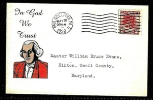645 2c Stamp (1928) WASHINGTON AT VALLEY FORGE FDC BY UNKNOWN (NIM) - Picture 1 of 1