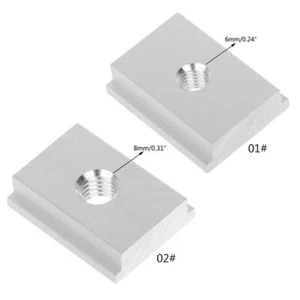 M6 T-slot T-Slider Sliding Nut For Woodworking Tool Slot Fastener Jigs Pressi - Picture 1 of 10