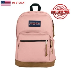 Pink JanSport Right Pack Backpack with 15 Inch Laptop Sleeve Ideal for Daily Use - Picture 1 of 3