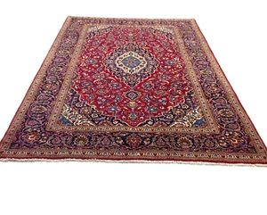 Hermosa Alfombra Oriental Super Kashan (310 X 204 CM) Calidad Superior Nueva - Imagen 1 de 9