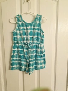 Girl Old Navy Tie Dye Jumper Green and White Size 4T Good Condition - Picture 1 of 2