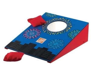 Neu! Home Depot FEUERWERK SITZSACK TOS Kinder Werkstatt Holzbausatz mit Stift JULI 2023 - Bild 1 von 3