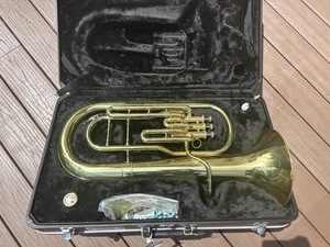 Jupiter JBR-462 Baritone Horn - Excellent Condition – Hard Case + Mouth Piece - Picture 1 of 11