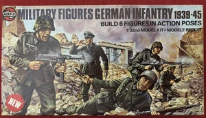 Military Figures German Infantry 1939-45 Multipose Airfix 03582-6 - Picture 1 of 9