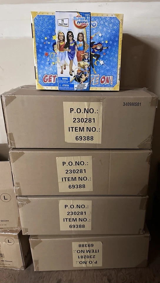 dc super hero niñas vestido 21 piezas Foto 1 de 2