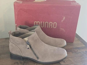 Stivaletto Munro Neko scamosciato mandorla 10 M M612626 cerniera entrambi i lati  - Foto 1 di 12