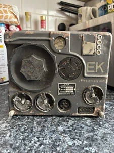 WW2 German EL (EL10L) FuG10 Wireless Radio Receiver Luftwaffe Bomber Aircraft. - Picture 1 of 13