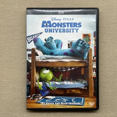 Disney Pixar: Monsters University (DVD 2013) (Inc. 2) Animated Comedy College + - Image 1 of 4