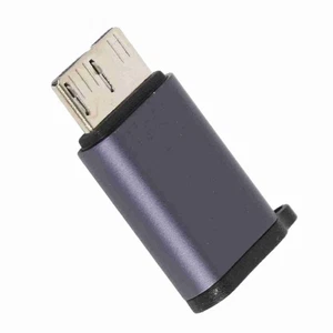 Mirco B To Type C Female Adapter 10Gbps Portable Mirco B To USB C Adapter For Ph - Picture 1 of 22