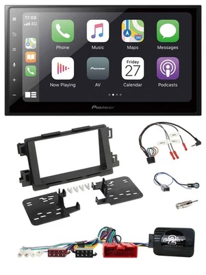 Pioneer Lenkrad Bluetooth DAB 2DIN USB Autoradio für Mazda 6 CX5 2013-2015 schwa - Bild 1 von 4