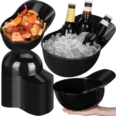 Casco de béisbol grande 72 oz cuenco, taza de casco (negro, 12 piezas) Foto 1 de 4