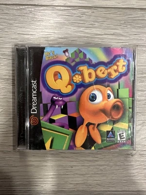 Q-Bert (Sega Dreamcast, 2000) Complete CIB - Tested - Image 1 of 4