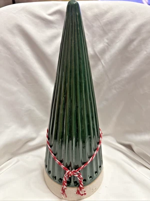 Lighted Ceramic Tabletop countertop shelf Christmas holiday Tree home décor - Image 1 of 4