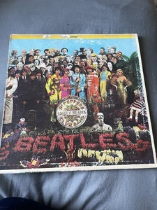 Beatles Sgt Peppers Lonely Hearts Club Band Vinyl LP 80s Press Rainbow Tested - Picture 1 of 10