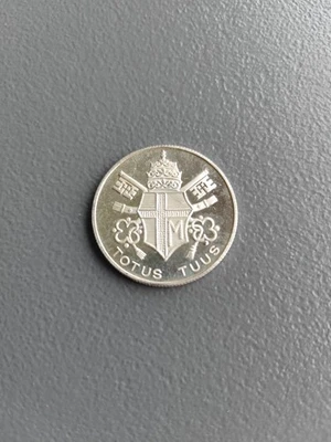 Joannes Pavlvs II Pont Max Papa Juan Pablo II Moneda Medallón Ficha  Foto 1 de 2