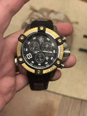 Invicta SeaBase Reserve edição limitada relógio modelo #17974 precisa de bateria - Imagem 1 de 4