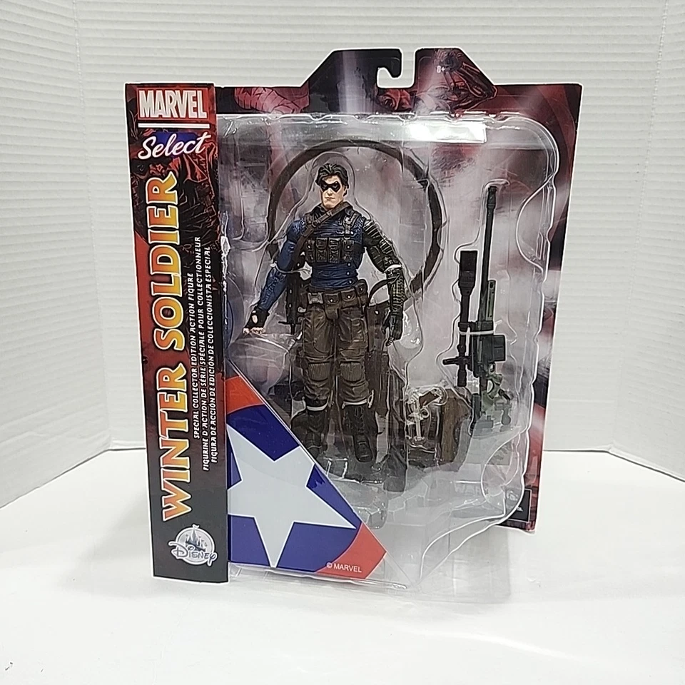 WINTER SOLDIER Diamond Marvel Select MIB 7" Action Figure Disney