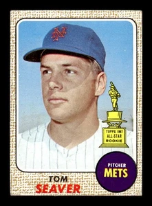 1968 Topps #45 Tom Seaver - EX - escaneo exacto - Imagen 1 de 2