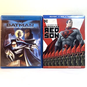BATMAN: MYSTERY OF THE BATWOMAN / SUPERMAN: RED SON (Blu-Ray) Animation Action - Picture 1 of 10