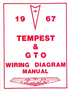 1967 67 GTO/TEMPEST WIRING DIAGRAM  MANUAL - Picture 1 of 1