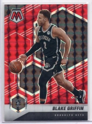 Blake Griffin 2020-21 Panini Mosaic Basketball Red Mosaic - Image 1 of 2