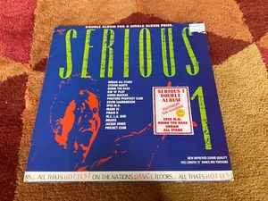 Various-Dance Serious 1 UK 2-LP vinyl (Double Album) Acid house/ techno free po - Picture 1 of 8