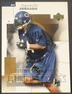 Tank Johnson 2004 Upper Deck Finite HG Rookie #254 (17/275) Chicago Bears radiocontrol - Imagen 1 de 2