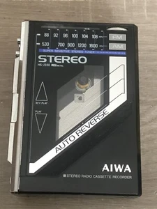 Aiwa HS J350 Vintage Cassette Player Radio Recorder Walkman No Tested For Parts - Picture 1 of 9