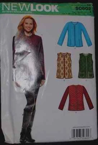 Simplicity New Look modello da cucire SO602 per camicia e gilet - Foto 1 di 4