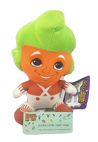 Willy Wonka & the Chocolate Factory Oompa Loompa 8” Plush Stuffed Toy New Cover