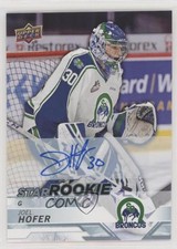 2018-19 Upper Deck CHL Star Rookies Auto Joel Hofer #353 Auto